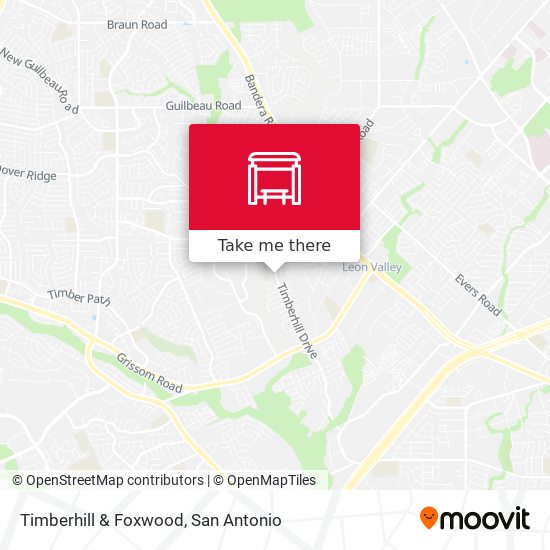 Timberhill & Foxwood map