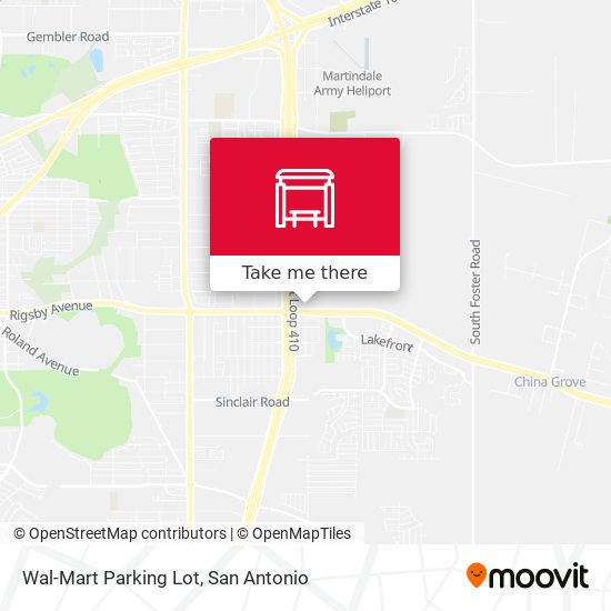 Wal-Mart Parking Lot map