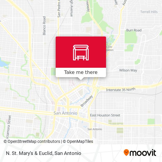 Mapa de N. St. Mary's & Euclid