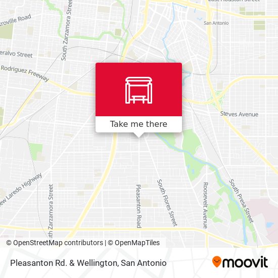 Mapa de Pleasanton Rd. & Wellington
