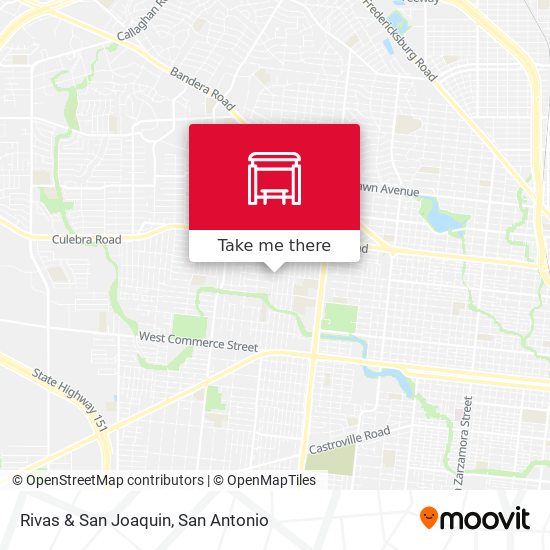 Mapa de Rivas & San Joaquin