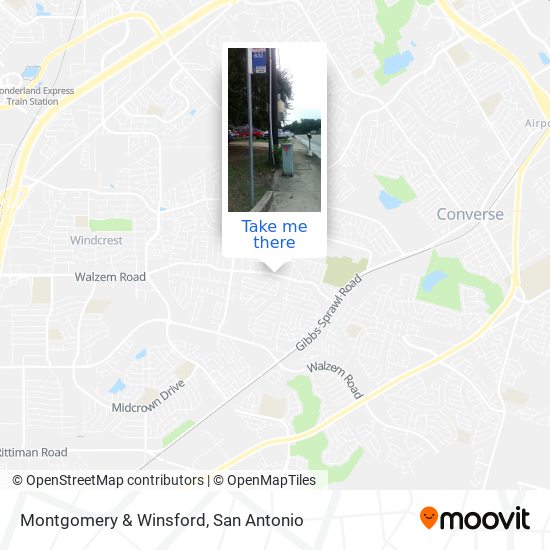 Montgomery & Winsford map