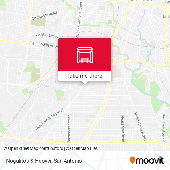 Nogalitos & Hoover map