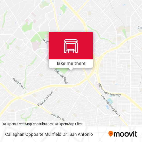 Callaghan Opposite Muirfield Dr. map