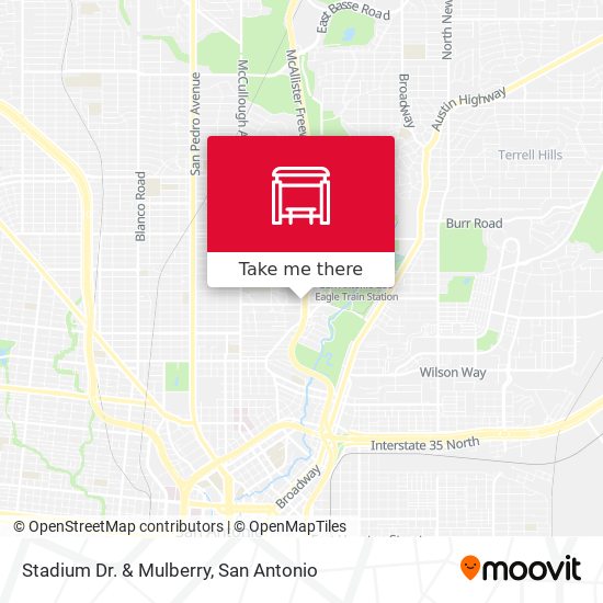 Mapa de Stadium Dr. & Mulberry