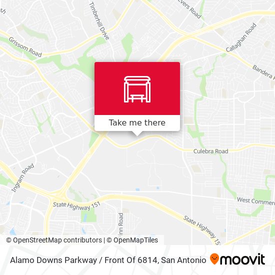 Mapa de Alamo Downs Parkway / Front Of 6814