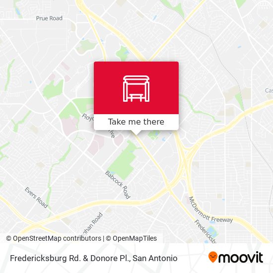 Mapa de Fredericksburg Rd. & Donore Pl.