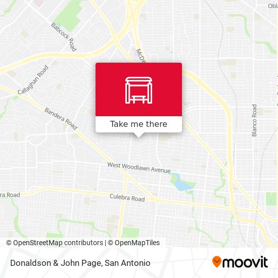 Donaldson & John Page map