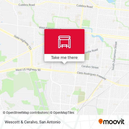 Mapa de Wescott & Ceralvo