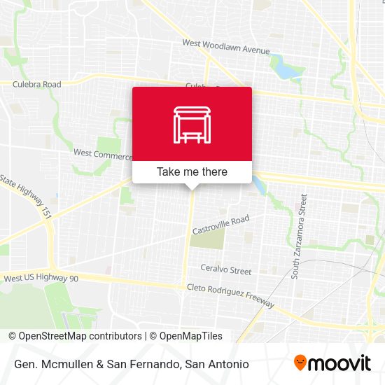 Gen. Mcmullen & San Fernando map