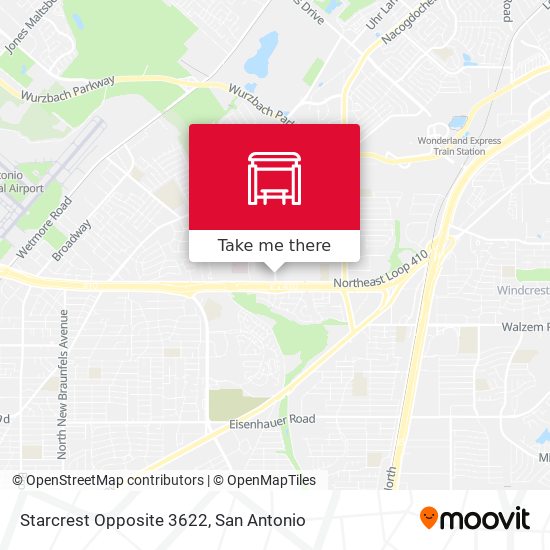 Mapa de Starcrest Opposite 3622