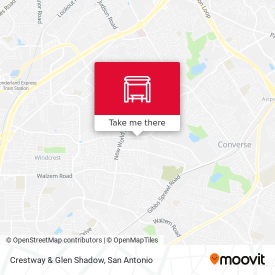 Mapa de Crestway & Glen Shadow