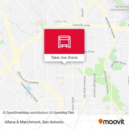 Allena & Marchmont map