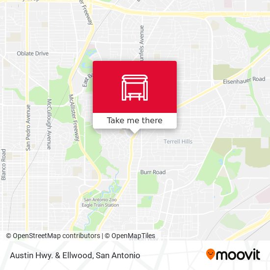 Mapa de Austin Hwy. & Ellwood
