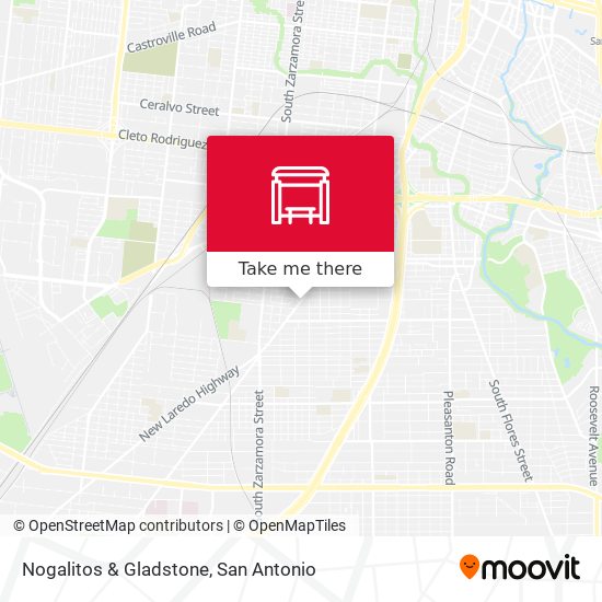 Nogalitos & Gladstone map