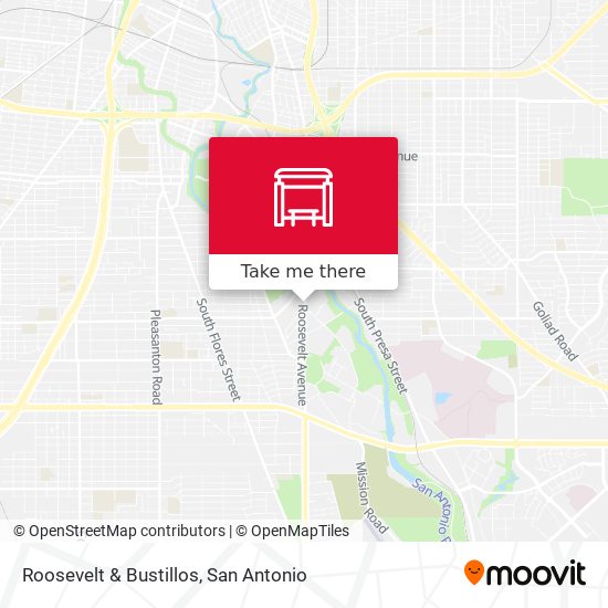 Roosevelt & Bustillos map