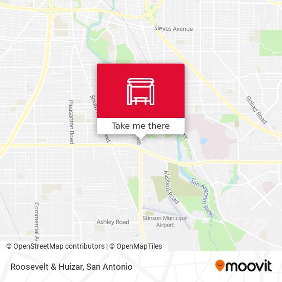 Roosevelt & Huizar map