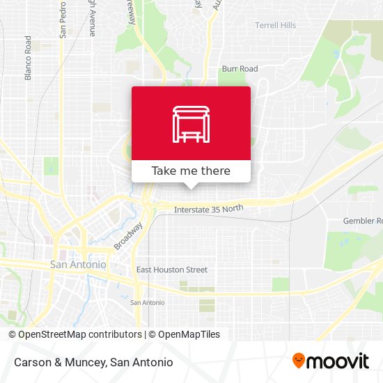 Mapa de Carson & Muncey