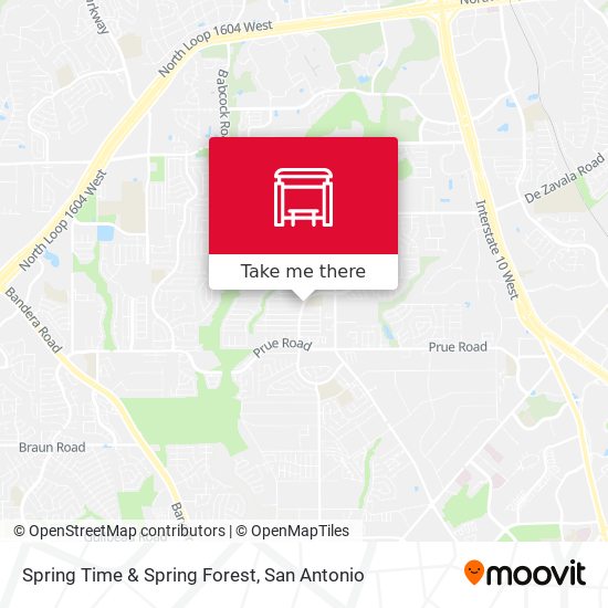 Mapa de Spring Time & Spring Forest