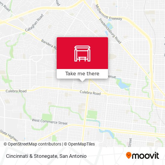 Mapa de Cincinnati & Stonegate
