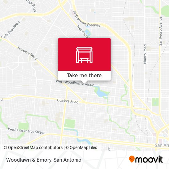 Mapa de Woodlawn & Emory