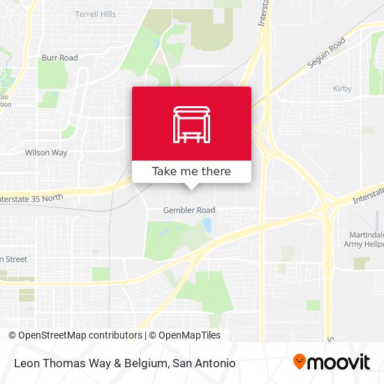 Leon Thomas Way & Belgium map