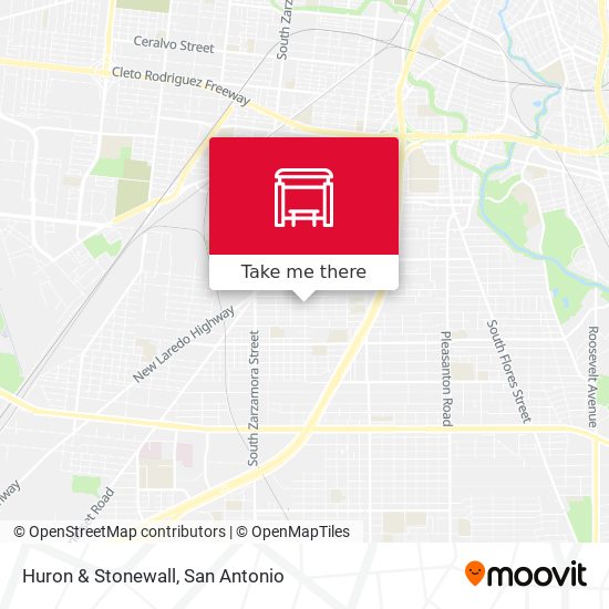 Huron & Stonewall map