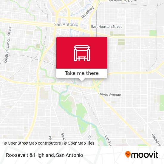 Mapa de Roosevelt & Highland