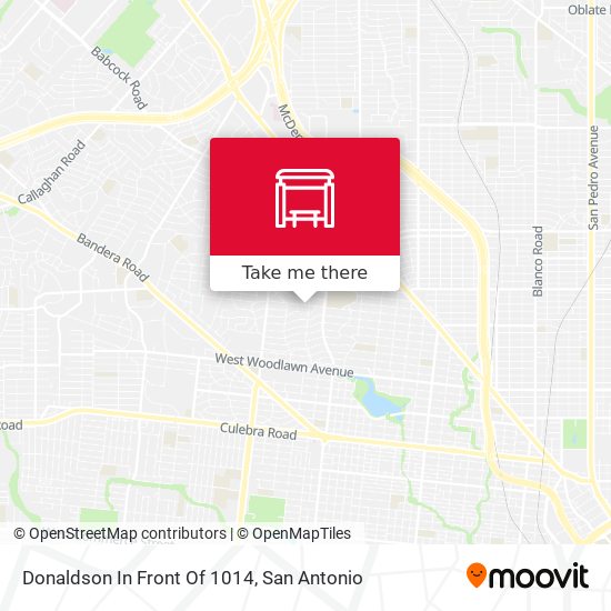 Mapa de Donaldson In Front Of 1014