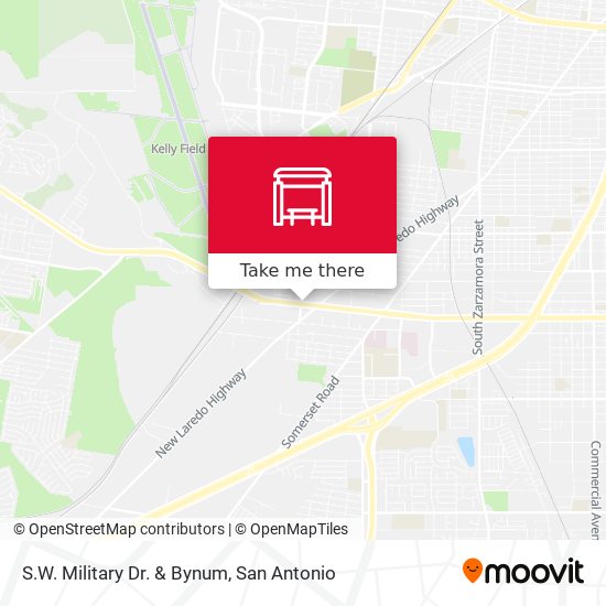 Mapa de S.W. Military Dr. & Bynum