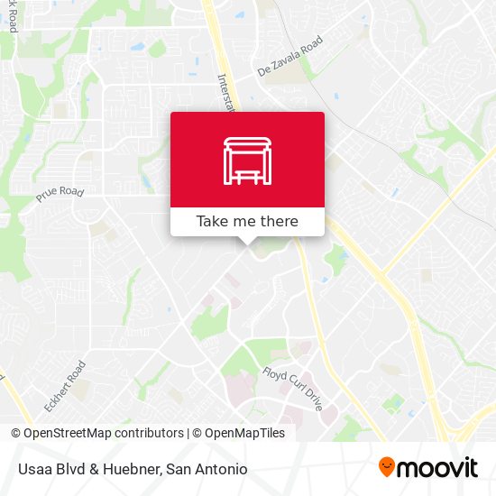 Mapa de Usaa Blvd & Huebner