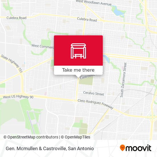 Gen. Mcmullen & Castroville map