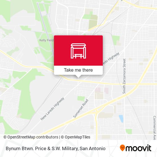 Bynum Btwn. Price & S.W. Military map