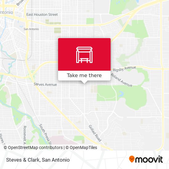 Mapa de Steves & Clark