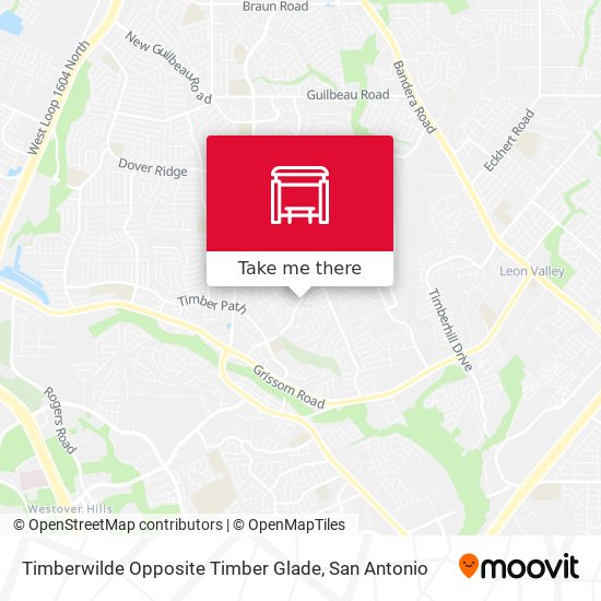 Mapa de Timberwilde Opposite Timber Glade