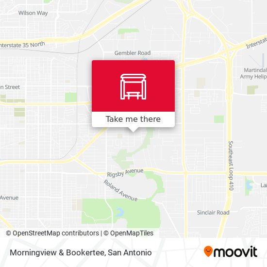 Morningview & Bookertee map