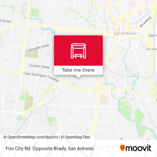 Mapa de Frio City Rd. Opposite Brady