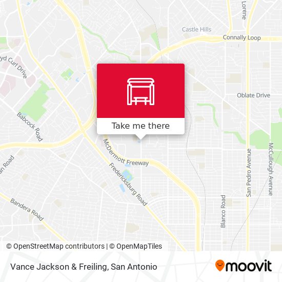 Mapa de Vance Jackson & Freiling