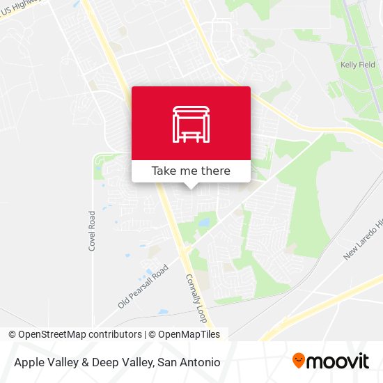 Mapa de Apple Valley & Deep Valley