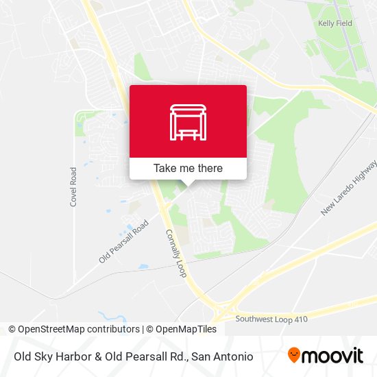 Old Sky Harbor & Old Pearsall Rd. map