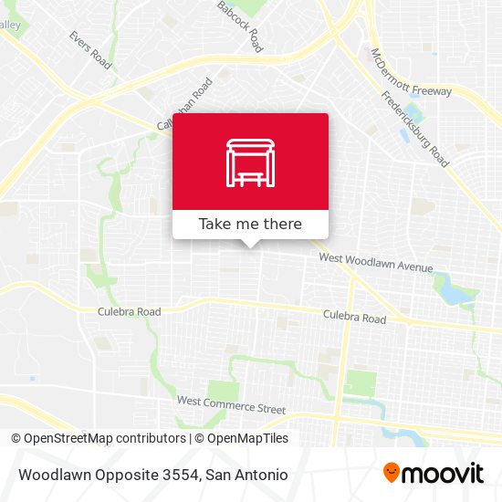 Woodlawn Opposite 3554 map