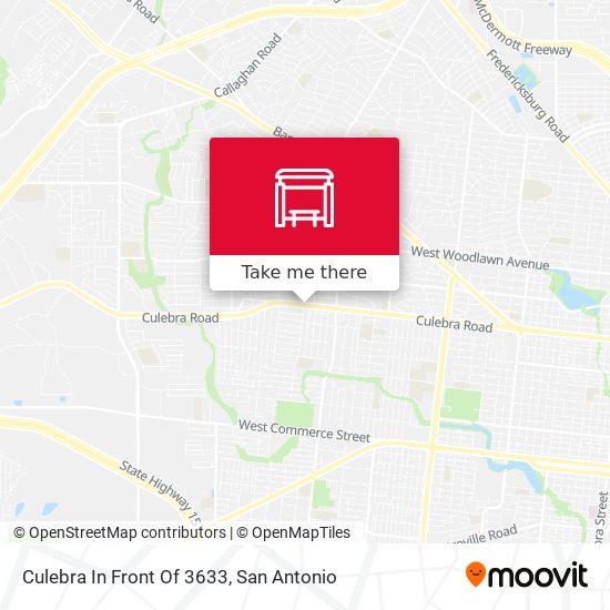 Mapa de Culebra In Front Of 3633