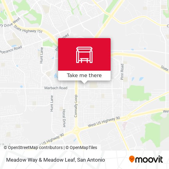 Mapa de Meadow Way & Meadow Leaf