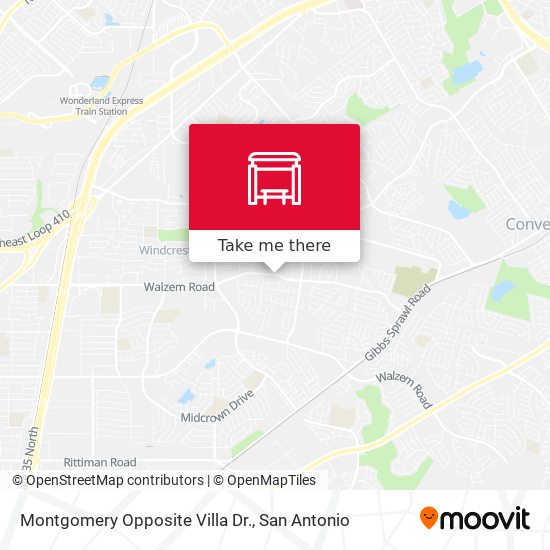 Mapa de Montgomery Opposite Villa Dr.