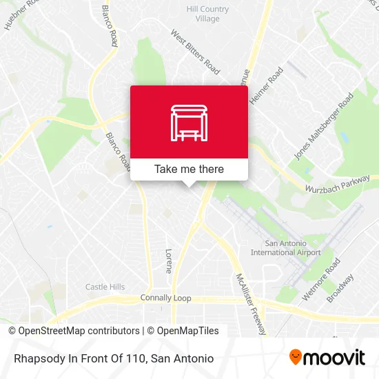 Rhapsody In Front Of 110 map