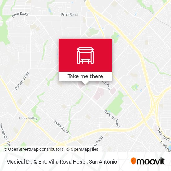 Mapa de Medical Dr. & Ent. Villa Rosa Hosp.