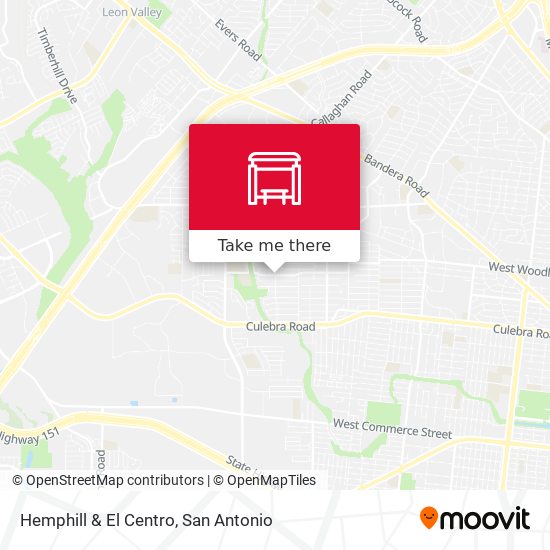 Mapa de Hemphill & El Centro