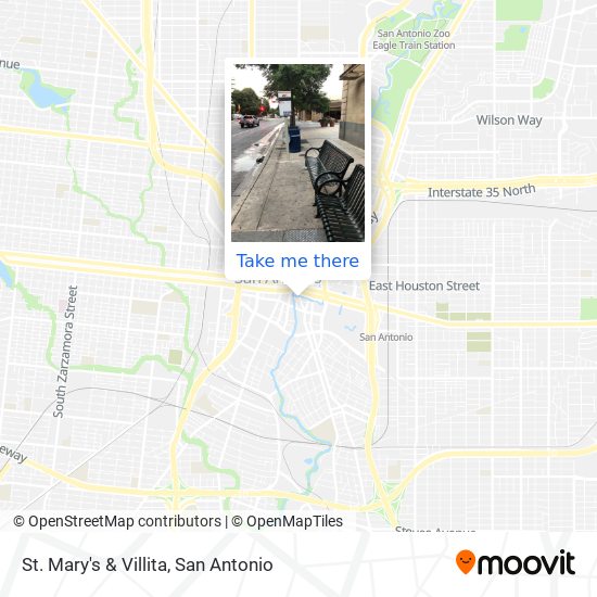 Mapa de St. Mary's & Villita
