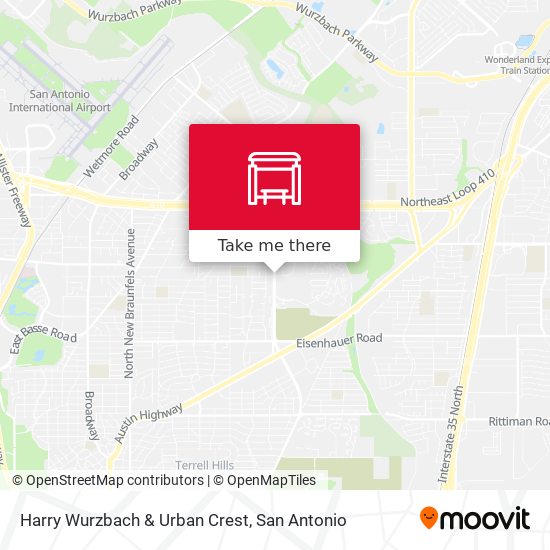 Mapa de Harry Wurzbach & Urban Crest