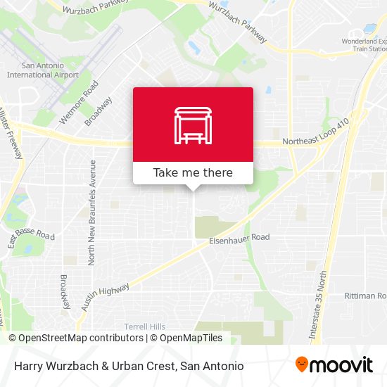 Mapa de Harry Wurzbach & Urban Crest